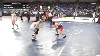113 lbs Round Of 32 - Jordan Ho, Burlington vs Joey Maneen, Vergennes