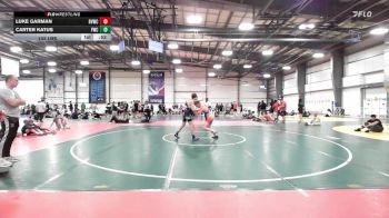 132 lbs Round Of 64 - Luke Garman, Buffalo Valley Black vs Carter Katus, Freakztyle Wrecking Crew