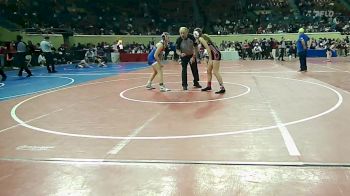 118 lbs Quarterfinal - Tatum Noel, Yukon Jr. High Girls vs Larra Mullin, Bixby