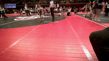 49 lbs Quarterfinal - Baylor Bay, Sperry Wrestling Club vs Kyng Walker, HURRICANE WRESTLING ACADEMY