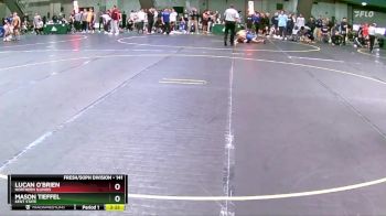 141 lbs Cons. Round 3 - Mason Tieffel, Kent State vs Lucan O`Brien, Northern Illinois