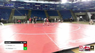 126 lbs Round Of 32 - Tyler Yancey, Spartan Mat Club vs Kyle Nielsen, Young Guns Nashville Wrestling