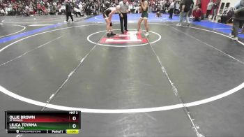 120 lbs Cons. Round 3 - Ollie Brown, St Francis vs Lilica Toyama, Homestead