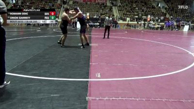 1A-4A 285 Cons. Semi - Orion Garrett, Prattville Christian Academy vs Romann Odic, Bayside Academy