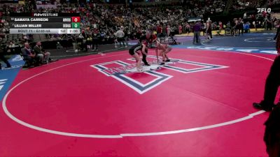 G140-4A Champ. Round 1 - Lillian Miller, Sedgwick County/Fleming Girls Girls vs Samaya Carreon, Arvada Girls