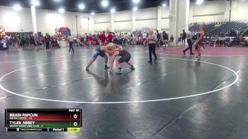 157 lbs Round 8 (10 Team) - Brain Papcun, Social Circle vs Tyler Abbey, Genoa Wrestling Club