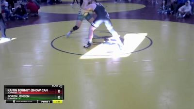 215 lbs Round 5 (8 Team) - Kamin Bohnet (Snow Canyon), Altamont vs Soren Jensen, Gunnison