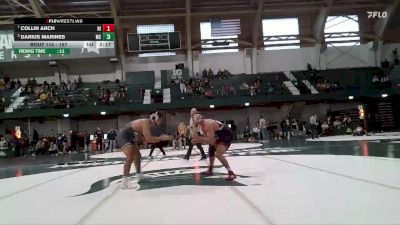 157 lbs Quarterfinal - Collin Arch, Northern Illinois vs Darius Marines, Michigan State