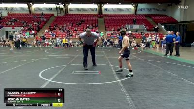 84 lbs Round 3 (4 Team) - Jordan Bates, Donahue WA vs Gabriel Plunkett, Hoosier Havoc