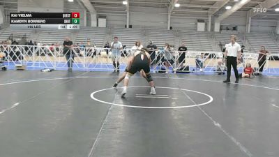 145 lbs Consi Of 4 - Kai Vielma, Quest School Of Wrestling Black - HSB vs Kamdyn Borrero, Team Shutt Mutts - HSB