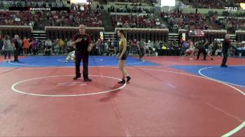 95 lbs Cons. Semi - Alexis Connolly, Baker Wrestling Club vs Isabella Cowan, Havre Wrestling Club