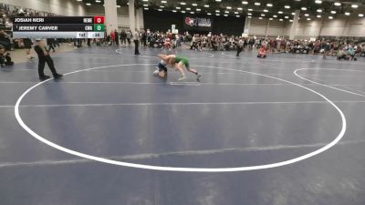 120 lbs Cons. Rd Of 16 - Josiah Neri, New Mexico vs Jeremy Carver, Contenders Wrestling Academy