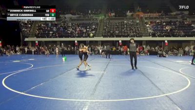 95 lbs Champ. Round 1 - Dominick Sinnwell, Immortal Athletics WC vs Bryce Cummings, Pursuit Wrestling Minnesota