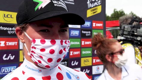 Femke Markus Recounts A Stressful and Windy Stage 2 Of The 2022 Tour De France Femmes