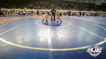 67 lbs Round Of 16 - Taylan Mclaughlin, Redskins Wrestling Club vs Colton Friddle, Deer Creek Wrestling Club