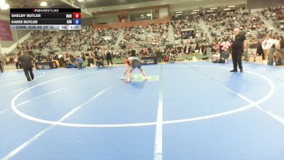 61 kg Cons. Sub-rd Of 16 - Shelby Butler, Idaho vs Karis Butler, ACH