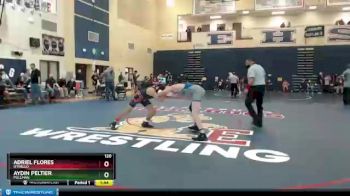 120 lbs Semifinal - Adriel Flores, Othello vs Aydin Peltier, Pullman