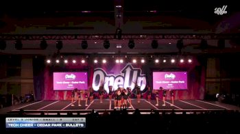 Tech Cheer - Cedar Park - Bullets [2026 L3 Junior - Small - B Day 3] 2026 One Up Grand Nationals