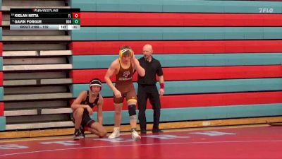 132 lbs Cons. Round 3 - Kielan Nitta, Faith Lutheran vs Gavin Forgue, Bonanza