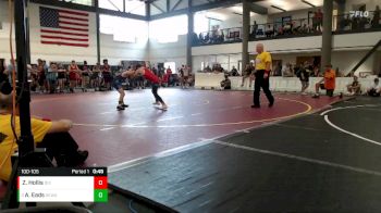 100-105 lbs Cons. Round 2 - Aidan Eads, Kewanee vs Zander Hollis, Siwa