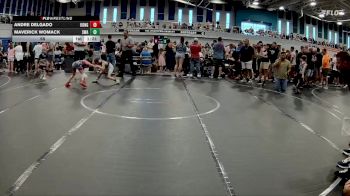 68 lbs Round 2 (4 Team) - Andre Delgado, KONG ELEM vs Maverick Womack, Slate WA