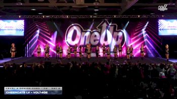 CheerCats LV - Volt4ge [2025 L4 Senior Coed - D2 Day 2] 2025 One Up SoCal Nationals