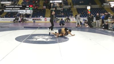 113 lbs 3rd Place - Alexavier Orellana, Woburn vs Antoine Jackman, Greater Lowell