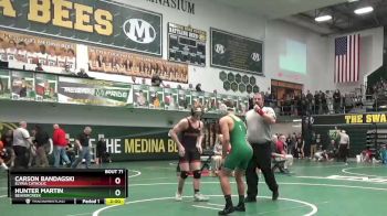 150 lbs Champ. Round 1 - Carson Bandagski, Elyria Catholic vs Hunter Martin, Beavercreek