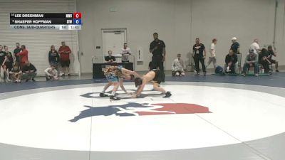 51 kg Cons. Sub-quarters - Lee Dreshman, Mac Wrestling Club vs Shaefer Hoffman, Steller Trained Wrestling