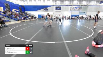 159 lbs Rr Rnd 4 - Adam Glass, Team Flash vs Tanner Rickman, Crass Trained