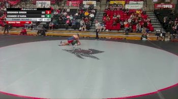 165 lbs Champ. Round 2 - Brennen Green, Grand View vs Conner O`Hara, Central Methodist