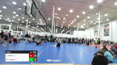 83 lbs Rr Rnd 5 - Jaden Uhde, Revival Black vs Michael Nicosia, Grit Mat Club