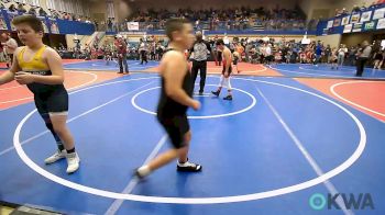 85-90 lbs Quarterfinal - Saint Dominic Riccardi, HURRICANE WRESTLING ACADEMY vs Asthon Martin, Pin-King All Stars