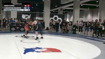 125 kg Cons. Sub-rd Of 16 - Simon Flores, FWC vs Christopher Belmonte, Curby 3 Style Wrestling Club