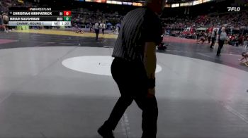 215 lbs Champ. Round 1 - Briar Baughman, Middleton vs Christian Kirkpatrick, Bishop Gorman