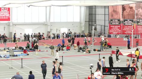 Men's 800m Invite, Prelims 3