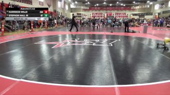 55 lbs Cons. Round 3 - Stephon Hall Jr, Worthington Trojans vs Harrison Wills, Zumbrota-Mazeppa
