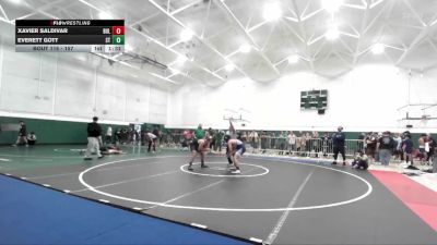 157 lbs Champ. Round 1 - Everett Gott, South Torrance vs Xavier Saldivar, Bullard