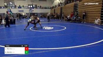 113 lbs Quarterfinal - Angel Banda, Adairsville vs Jojo Morris, Roundtree Wrestling