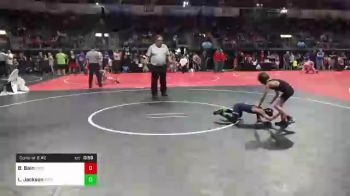 53 lbs Consi Of 8 #2 - Billy Bain, Excelsior Springs Wrestling vs Levi Jackson, Bedford Youth Wrestling