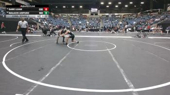 125 lbs Cons. Round 2 - Malachi Aispuro, Waldorf (Iowa) vs Gabe Lujan, Concordia (Neb.)