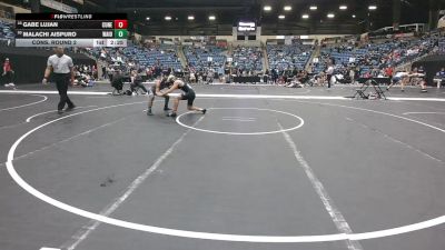 125 lbs Cons. Round 2 - Malachi Aispuro, Waldorf (Iowa) vs Gabe Lujan, Concordia (Neb.)