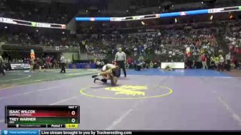 Cons. Round 3 - Trey Warner, Ord vs Isaac Wilcox, Norfolk Catholic