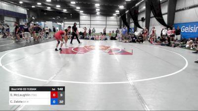 58 kg Rr Rnd 3 - Sara McLaughlin, CT Whale Girls vs Cordy Zalota, WOW