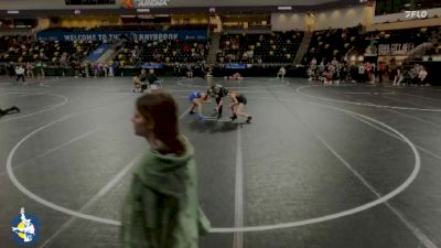 100 lbs Champ. Round 2 - Lilly Breeden, Liberty vs Raegan Semrow, Ankeny
