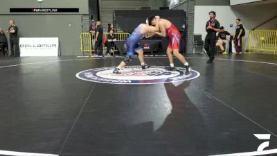 All Cadet Boys Freestyle Upper - 190 lbs Champ. Round 1 - Uriel Victorio, Royal High School Wrestling vs Carlos Zaragoza, Brawley Union High School Wrestling