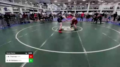 215 lbs Consolation - Max Thomas, Cape Ann vs Brian Waller-Reitano, Doughboys WC