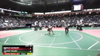 164 lbs Champ. Round 2 - Dominic Collier, LOU2 vs Bentley Gayheart, SEN3