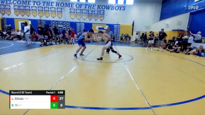 165 lbs Round 6 (8 Team) - Garry Woessner, Talon WC vs David Yi, Attack WC