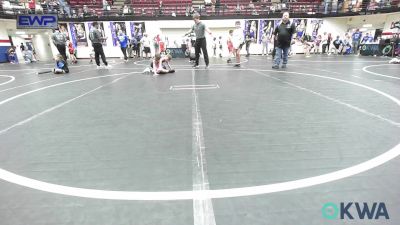 67 lbs Consi Of 8 #2 - Jackson Breeze, Comanche Takedown Club vs Crew Goodson, Rough Riders